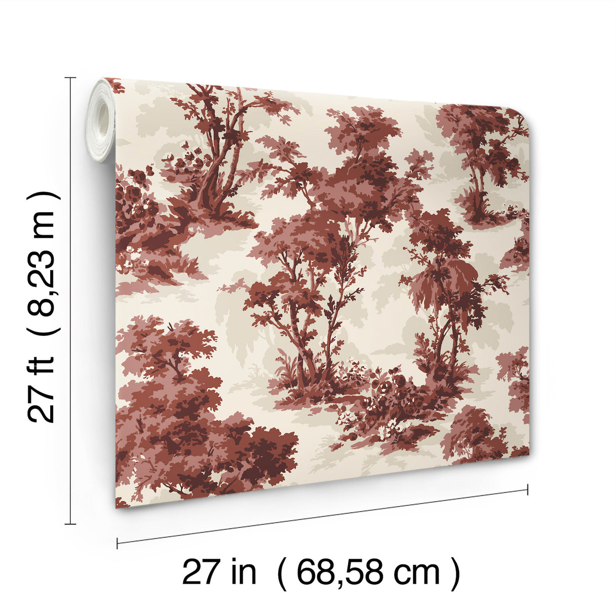 Sainsbury Ruby by Chris Loves Julia Forest Wallpaper – A-Street Prints 4173-82106