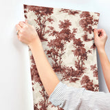 Sainsbury Ruby by Chris Loves Julia Forest Wallpaper – A-Street Prints 4173-82106