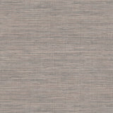 Winn Dark Brown Faux Grasscloth Wallpaper by Warner, SKU 4174-4600