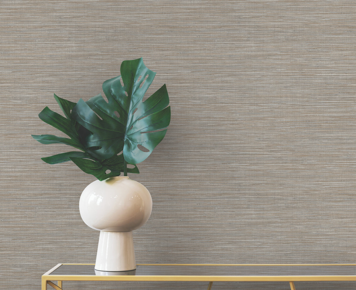 Winn Chestnut by Warner Faux Grasscloth Wallpaper – Brewster Home Fashions 4174-4603
