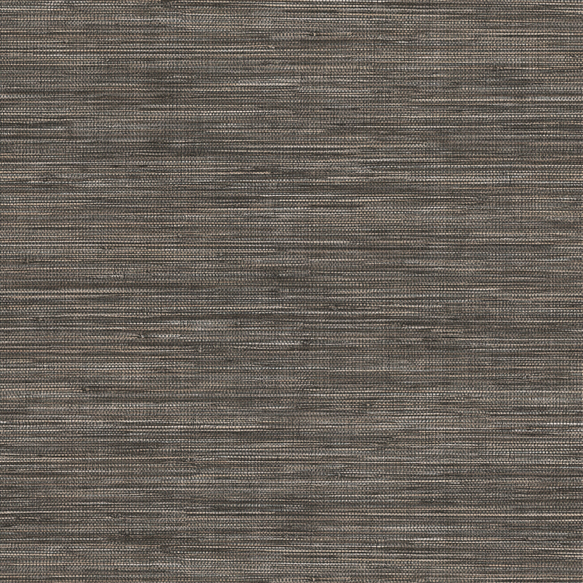 Winn Charcoal by Warner Faux Grasscloth Wallpaper - Brewster Home Fashions 4174-4607-Sample