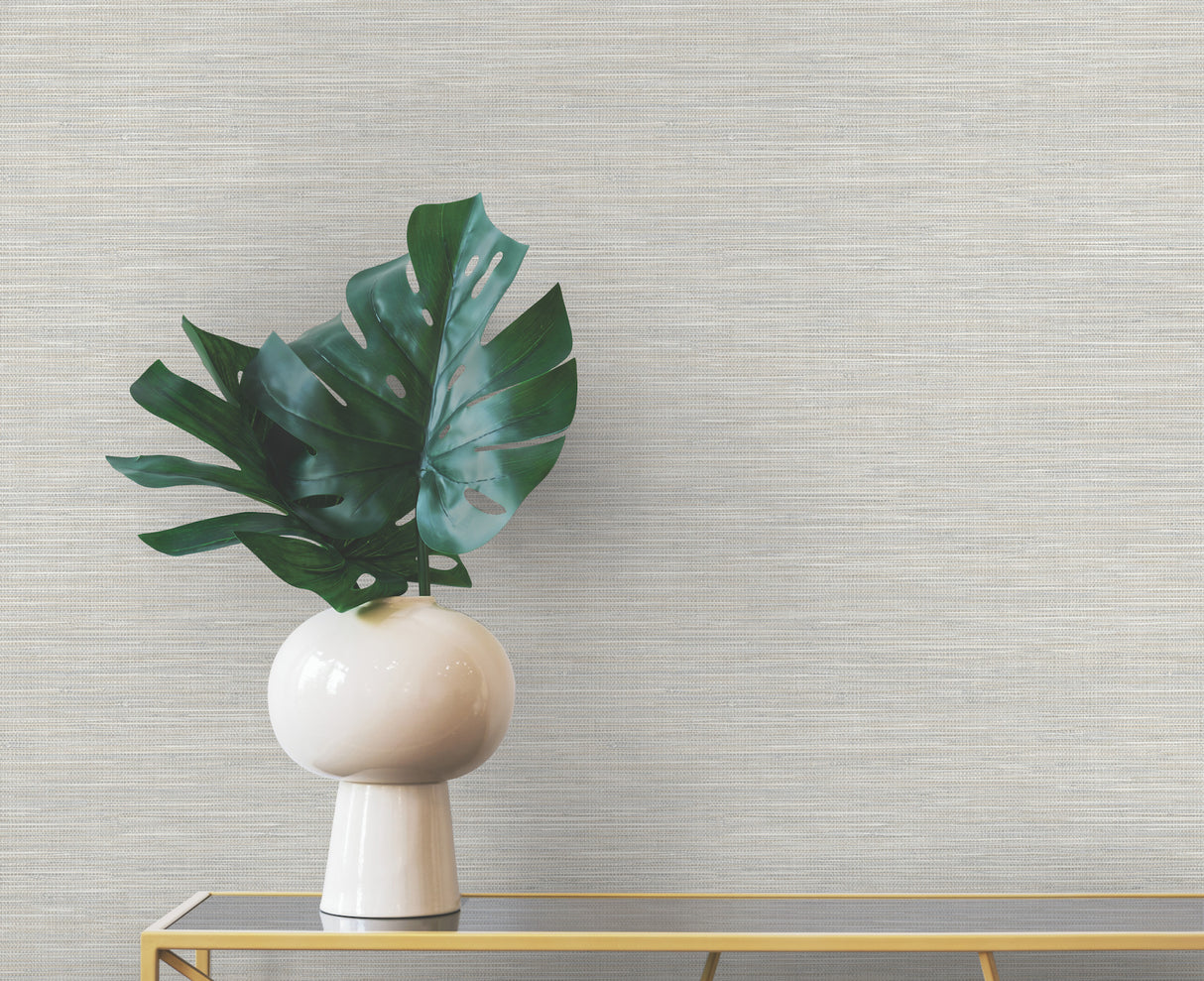 Winn Light Grey by Warner Faux Grasscloth Wallpaper – Brewster Home Fashions 4174-4608