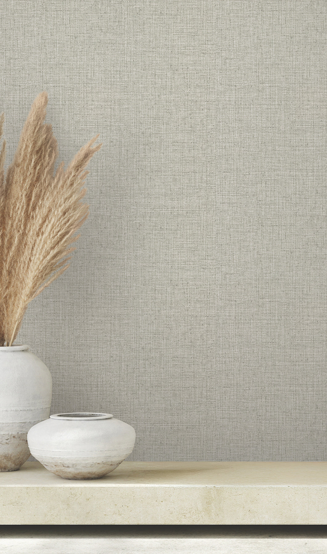 Clarkson Light Grey by Warner Woven Wallpaper – Brewster 4174-4615