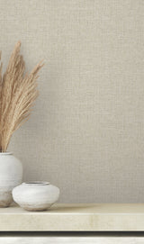 Clarkson Beige by Warner Woven Wallpaper – Brewster Home Fashions 4174-4618