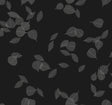 Myles Black Leaves Wallpaper by Warner, 4174-4650 pattern detail