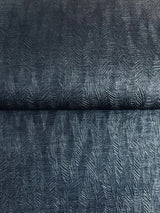 Bryson Navy by Warner Feathered Texture Wallpaper – Brewster Home Fashions 4174-4653