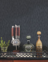 Bryson Navy by Warner Feathered Texture Wallpaper – Brewster Home Fashions 4174-4653
