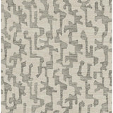 Cipher Black Geometric Faux Grasscloth Wallpaper – A-Street Prints 4177-27704