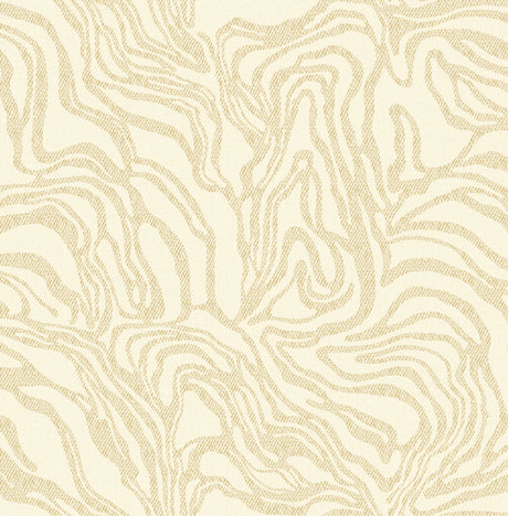 Massar Gold Modern Marbled Wallpaper by A-Street Prints, 20.5 in x 33 ft roll