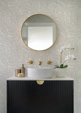 Massar Taupe by A-Street Prints Modern Marbled Wallpaper- A-Street Prints 4177-27706