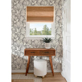 Kyoto Charcoal by A-Street Prints Ginkgo Leaf Wallpaper – A-Street Prints 4177-27713
