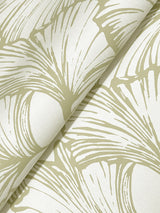 Kyoto Moss by Scott Living Ginkgo Leaf Wallpaper- A-Street Prints 4177-27714