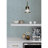 Albin Sky Blue by A-Street Prints Gridline Wallpaper- A-Street Prints 4177-27715
