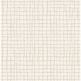 Albin Beige Gridline Wallpaper by A-Street Prints, 20.5 in x 33 ft roll