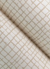 Albin Beige by A-Street Prints Gridline Wallpaper- A-Street Prints 4177-27716