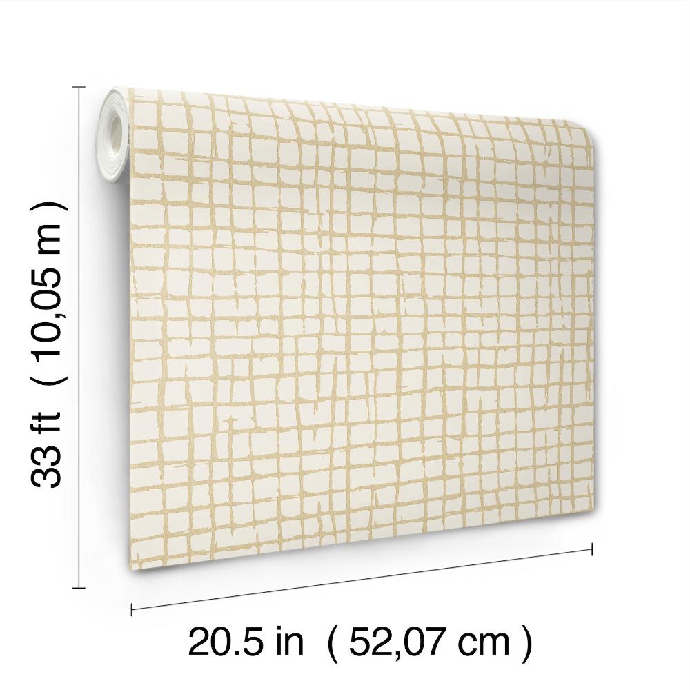 Albin Pearl by A-Street Prints Gridline Wallpaper – A-Street Prints 4177-27717