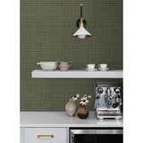Albin Moss by A-Street Prints Gridline Wallpaper – A-Street Prints 4177-27718
