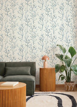 Silverling Blue by A-Street Prints Budding Branches Wallpaper – A-Street Prints 4177-27721