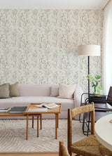 Silverling Lavender by A-Street Prints Budding Branches Wallpaper – A-Street Prints 4177-27722
