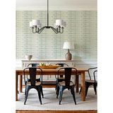 Modulus Seafoam by A-Street Prints Geometric Stripe Wallpaper- A-Street Prints 4177-27728