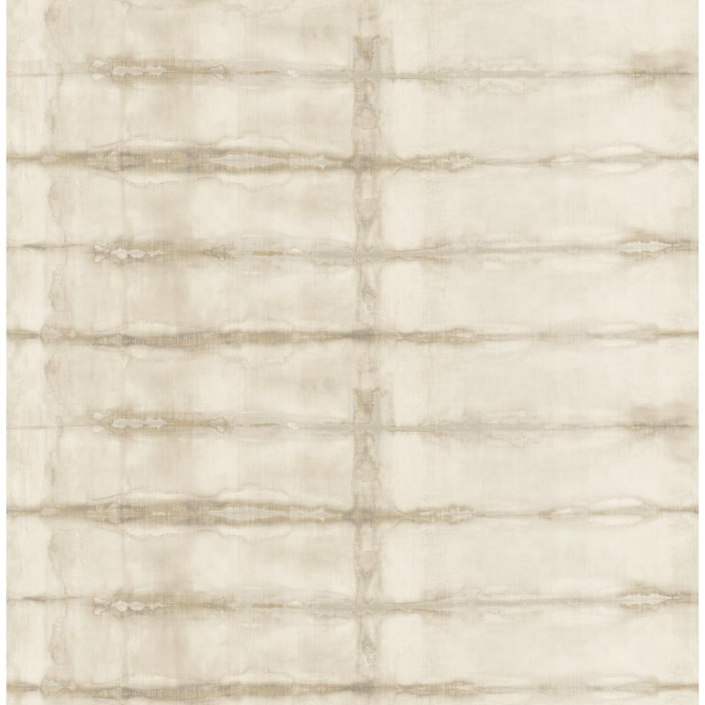 Modulus Beige Geometric Stripe Wallpaper by A-Street Prints
