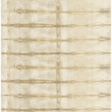A-Street Prints Modulus Wheat Geometric Stripe Wallpaper roll and pattern