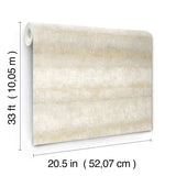 Morningtide Neutral by A-Street Prints Textured Stripe Wallpaper- A-Street Prints 4177-27734