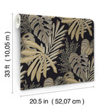 Alocasia Neutral by A-Street Prints Tropical Foliage Wallpaper – A-Street Prints 4177-27736