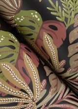 Alocasia Burgundy by A-Street Prints Tropical Foliage Wallpaper – A-Street Prints 4177-27738