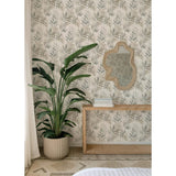 Serenade Grey by A-Street Prints Ferns Wallpaper- A-Street Prints 4177-27741