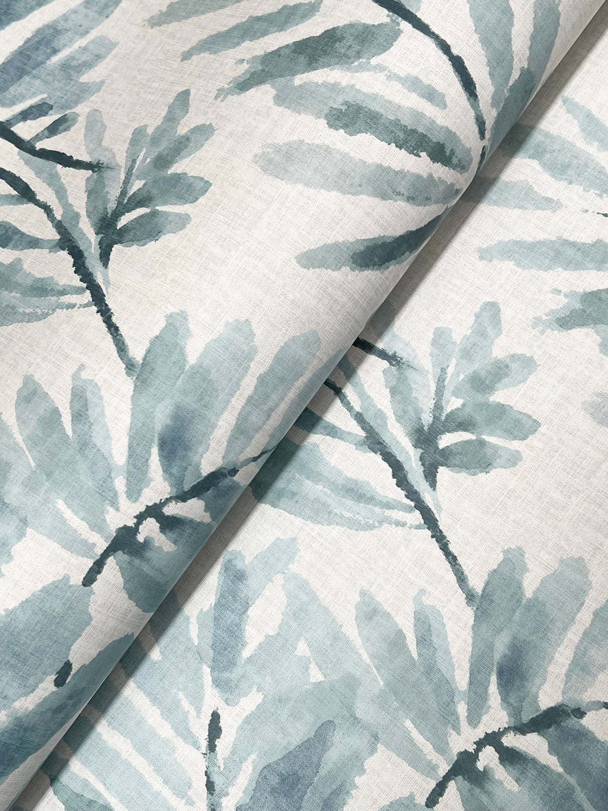 Serenade Blue by A-Street Prints Ferns Wallpaper – A-Street Prints 4177-27743