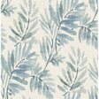 Serenade Blue Ferns Wallpaper by A-Street Prints