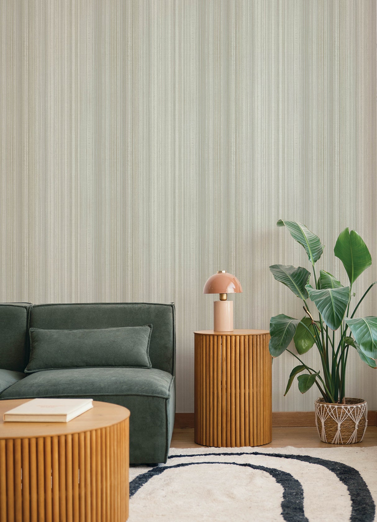 Elan Grey by A-Street Prints Ombre Stripe Wallpaper- A-Street Prints 4177-27747