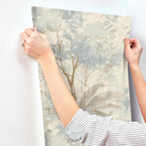 Mistwood Blue Forest Wallpaper by A-Street Prints Unpasted Non Woven – A-Street Prints 4177-27749
