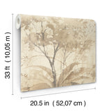 Mistwood Coffee by A-Street Prints Forest Wallpaper – A-Street Prints 4177-27750
