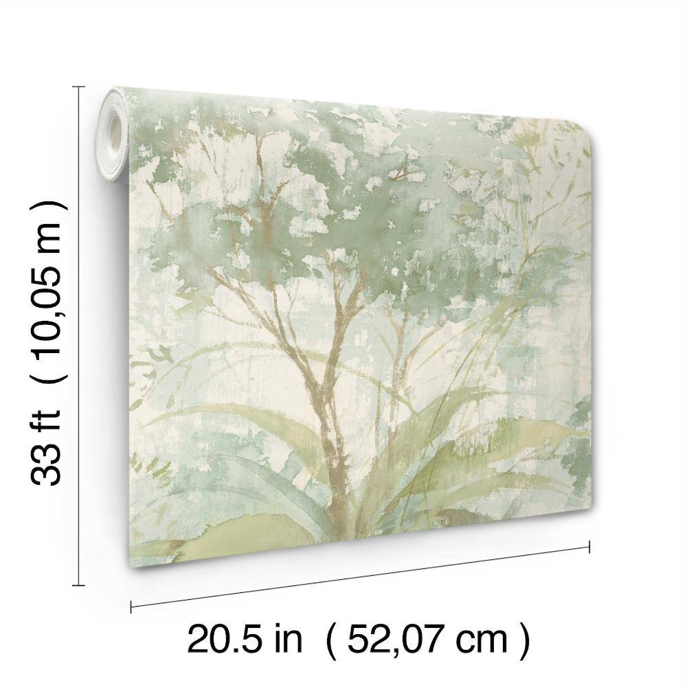 Mistwood Green by A-Street Prints Forest Wallpaper – A-Street Prints 4177-27751