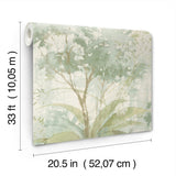 Mistwood Green by A-Street Prints Forest Wallpaper – A-Street Prints 4177-27751