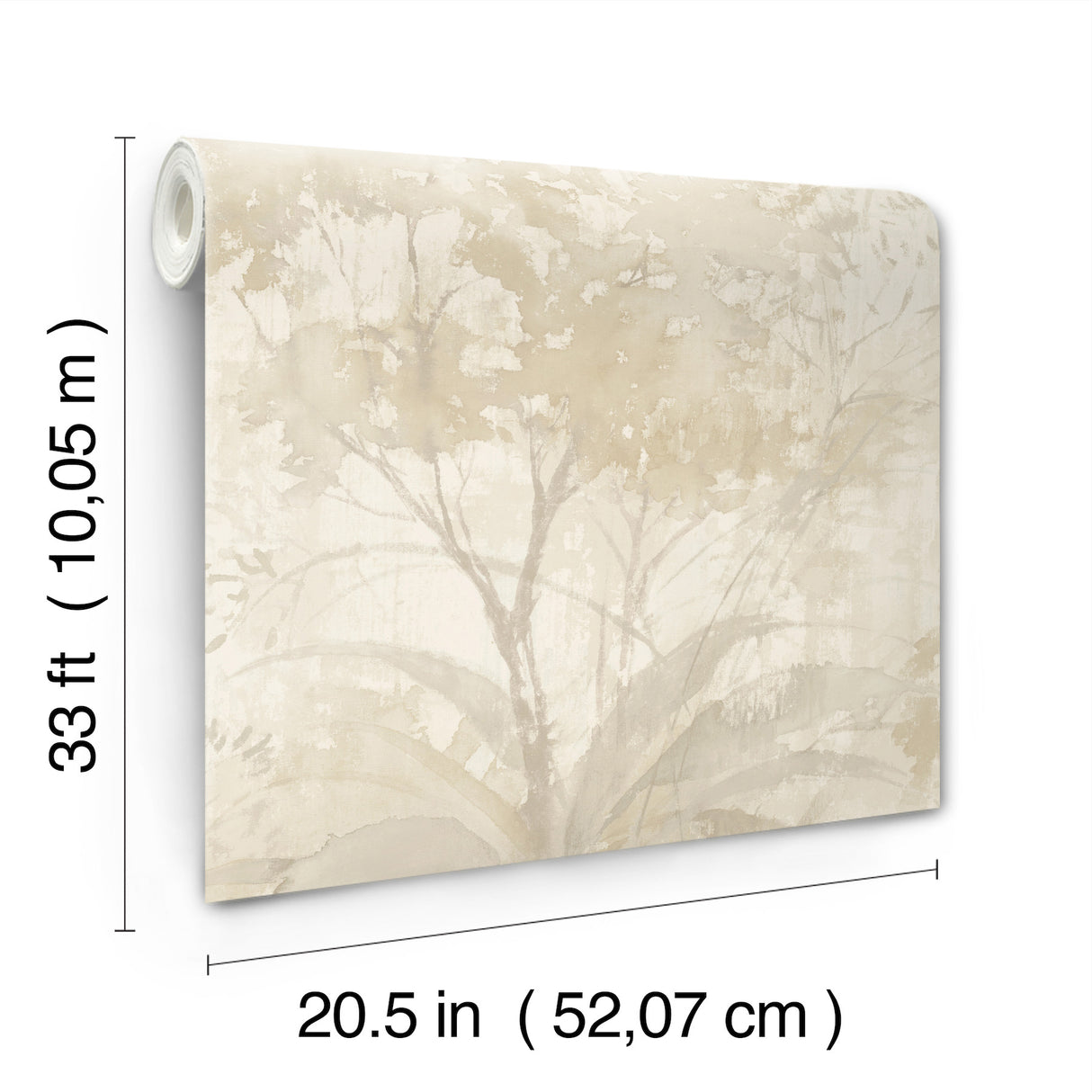 Mistwood Beige by A-Street Prints Forest Wallpaper – A-Street Prints 4177-27752