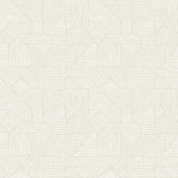 Crescendo Silver Block Geometric Wallpaper by A-Street Prints, 20.5 in x 33 ft roll