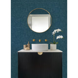 Crescendo Dark Blue by A-Street Prints Block Geometric Wallpaper- A-Street Prints 4177-83301