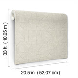 Crescendo Light Grey by A-Street Prints Block Geometric Wallpaper- A-Street Prints 4177-83303