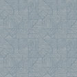 Crescendo Blue Block Geometric Wallpaper by A-Street Prints