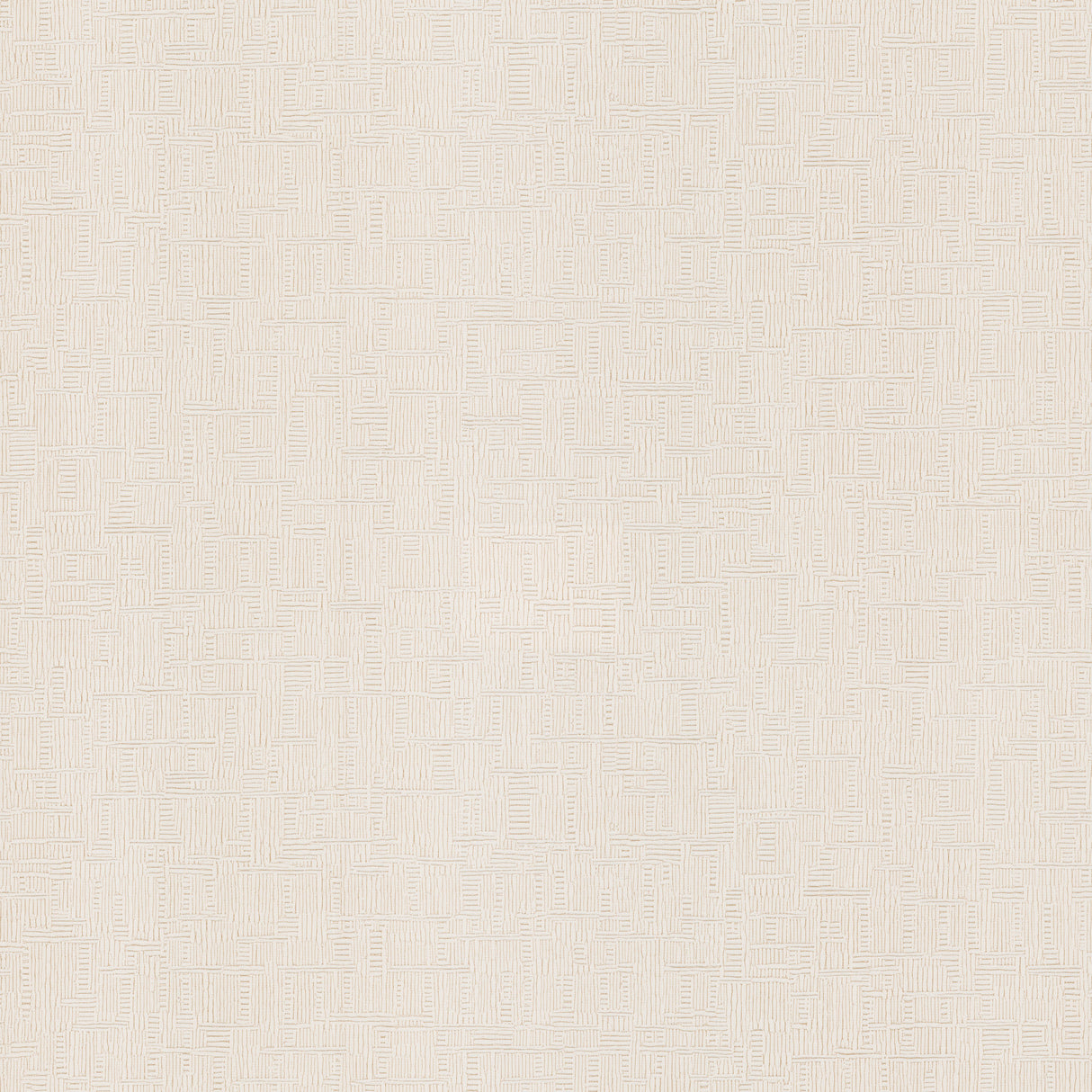 Chiseled Ivory Abstract Wallpaper by Warner — raised geometric texture, 27 in x 27 ft roll