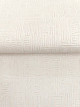 Chiseled Ivory by Warner Abstract Wallpaper – Brewster Home Fashions 4178-4403