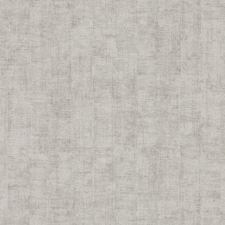 Warner Costello Pewter Distressed Wallpaper texture and room view