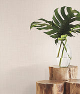 Evermore Eggshell by Warner Woven Wallpaper – Brewster 4178-4407