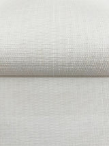 Evermore White by Warner Woven Fabric-Backed Vinyl Wallpaper- Brewster Home Fashions 4178-4410