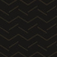 Aviator Black Abstract Chevron Wallpaper pattern in black with pale gold lines
