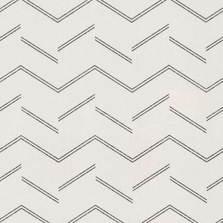 Aviator Ivory Abstract Chevron Wallpaper – Warner 4178-4436