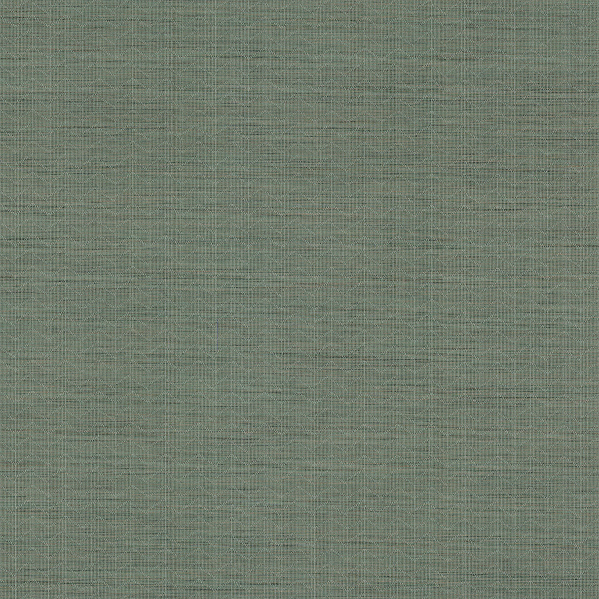 Magnitude Dark Green Chevron Wallpaper by Warner